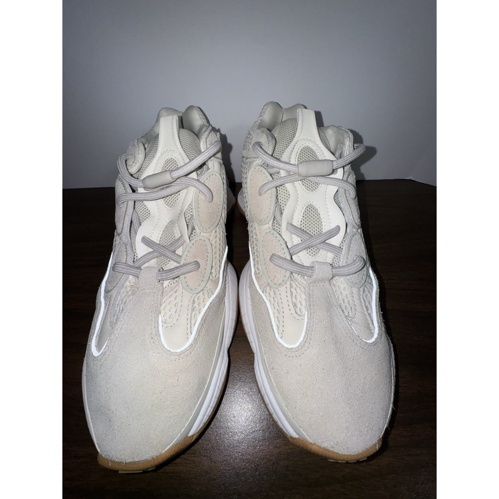 Adidas Mens Yeezy 500 Lace Up Sneakers Shoes Casual - Off White - Size 11.5 M - Picture 4 of 11